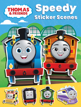 Paperback Thomas & Friends Speedy Sticker Scenes: With loads of stickers and scenes for young fans of the show! Book