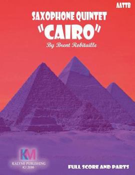 Paperback Saxophone Quintet - Cairo: Saxophone Quintet Book