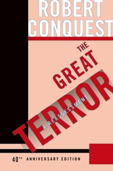 Paperback The Great Terror: A Reassessment Book