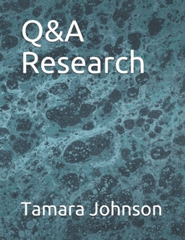 Paperback Q&A Research Book