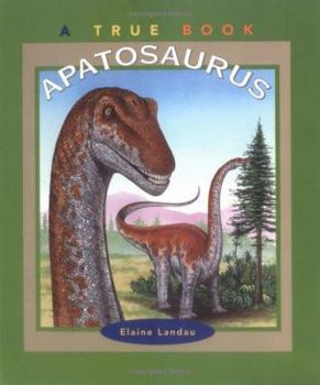 Paperback Apatosaurus Book
