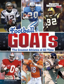 Hardcover Football Goats: The Greatest Athletes of All Time Book