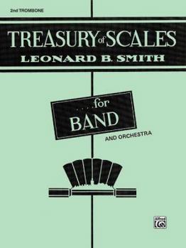 Paperback Treasury of Scales for Band and Orchestra: 2nd Trombone Book