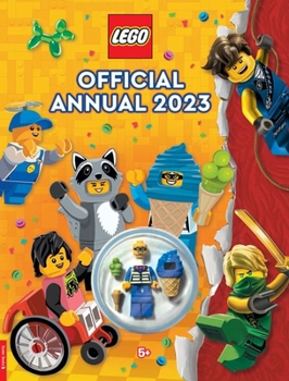 Hardcover Legoâ(r) Official Annual 2023 (with Ice Cream Crook Legoâ(r) Minifigure) Book