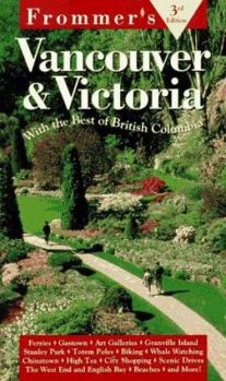 Paperback Frommer's Vancouver and Victoria: With the Best of Columbia Book