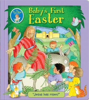 Hardcover Baby's First Easter Book