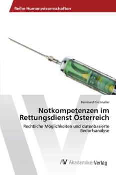 Paperback Notkompetenzen im Rettungsdienst Österreich [German] Book