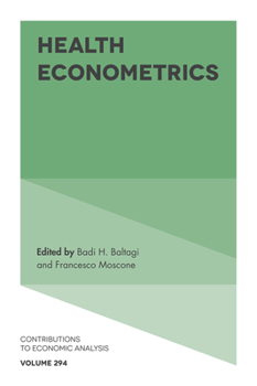 Hardcover Health Econometrics Book