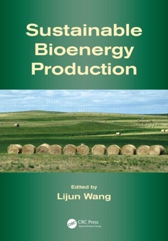 Hardcover Sustainable Bioenergy Production Book