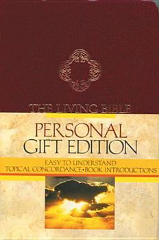 Paperback Living Bible, Gift-2361 Personal Burgundy Imitation Leather Book