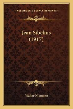 Paperback Jean Sibelius (1917) [German] Book