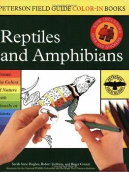 Paperback Reptiles and Amphibians [With Stickers] Book