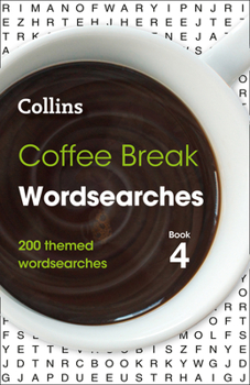 Paperback Coffee Break Wordsearches Book 4: 200 Themed Wordsearches Volume 4 Book