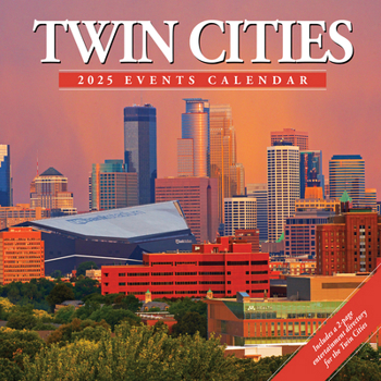 Calendar Twin Cities 2025 12 X 12 Wall Calendar Book