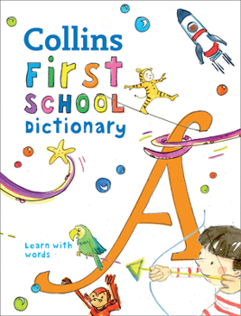 Paperback Collins First School Dictionary Book