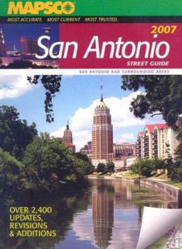 Spiral-bound San Antonio Street Guide: Sanantonio and Surrounding Areas Book