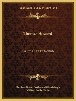 Paperback Thomas Howard: Fourth Duke Of Norfolk Book