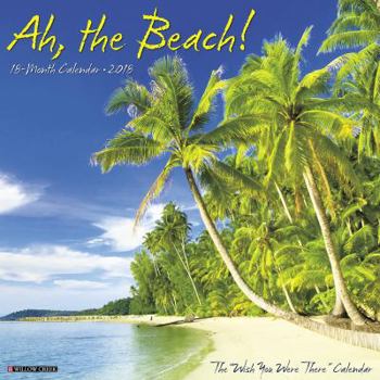 Calendar Ah the Beach! 2018 Wall Calendar Book