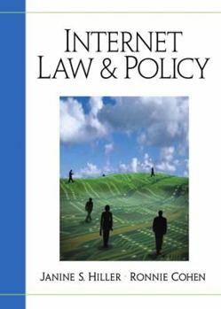 Hardcover Internet Law and Policy Book