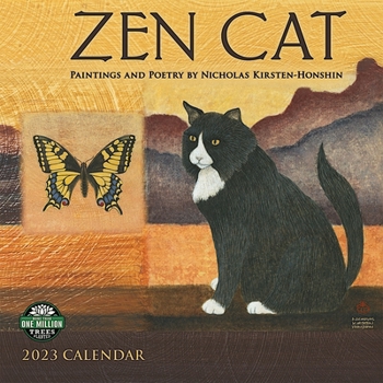 Calendar Zen Cat 2023 Wall Calendar Book