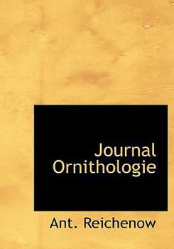 Journal Ornithologie