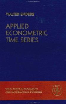 Hardcover Applied Econometric Times Series Book