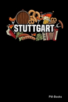 Paperback Stuttgart: Gepunktetes A5 Notizbuch oder Heft f?r Sch?ler, Studenten und Erwachsene [German] Book