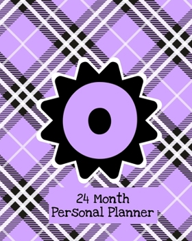 24 Month Personal Planner: Monogrammed Schedule and Organizer