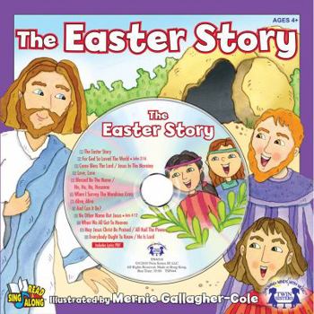 Paperback The Easter Story [With CD (Audio)] Book