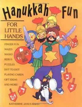 Paperback Hanukkah Fun for Little Hands Book