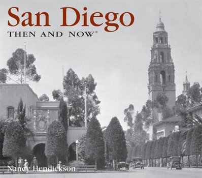 Hardcover San Diego Then and Now Book