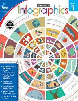 Paperback Infographics, Grade 3 Book