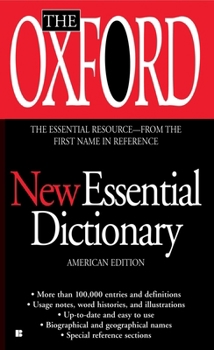 Mass Market Paperback The Oxford New Essential Dictionary: American Edition Book