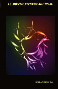 12 Month Fitness Journal: Workout Tracker