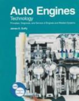 Paperback Auto Engines Technology Book