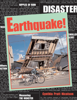 Paperback Earthquake! (Disaster) Book