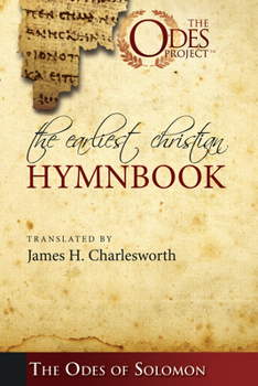 Hardcover The Earliest Christian Hymnbook Book