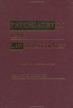Hardcover Law in Psychiatry Book