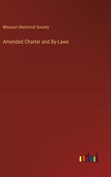 Hardcover Amended Charter and By-Laws Book