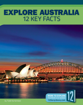 Library Binding Explore Australia: 12 Key Facts Book