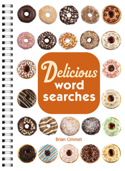 Spiral-bound Delicious Word Searches Book