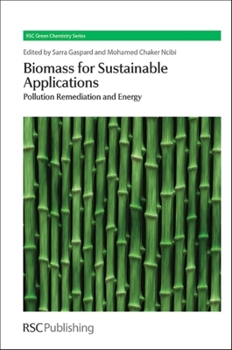 Hardcover Biomass for Sustainable Applications: Pollution Remediation and Energy Book