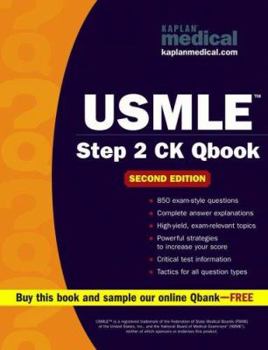 Paperback USMLE Step 2 CK QBook Book