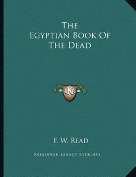 Paperback The Egyptian Book of the Dead Book