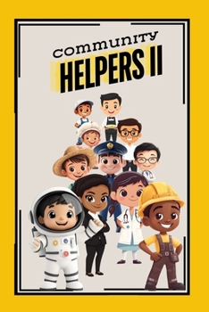 Paperback Community Helpers II [Large Print] Book