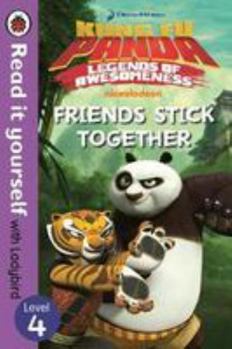 Hardcover Kung Fu Panda: Friends Stick Together - Level 4 Book