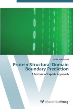 Paperback Protein Structural Domain Boundary Prediction Book