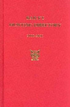 Hardcover Baily's Hunting Directory: 2000-2001 (The Derrydale Press Foxhunters' Library) Book