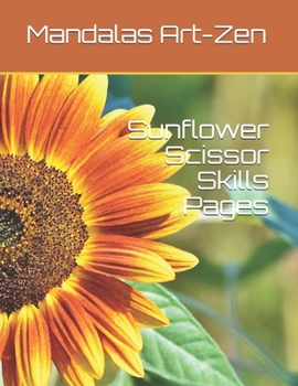 Paperback Sunflower Scissor Skills Pages Book