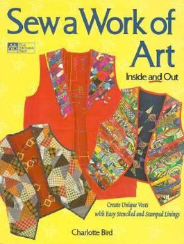 Paperback Sew a Work of Art Inside and Out Book